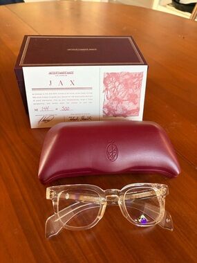 JAX Clear Glasses by Jacques Marie Mage